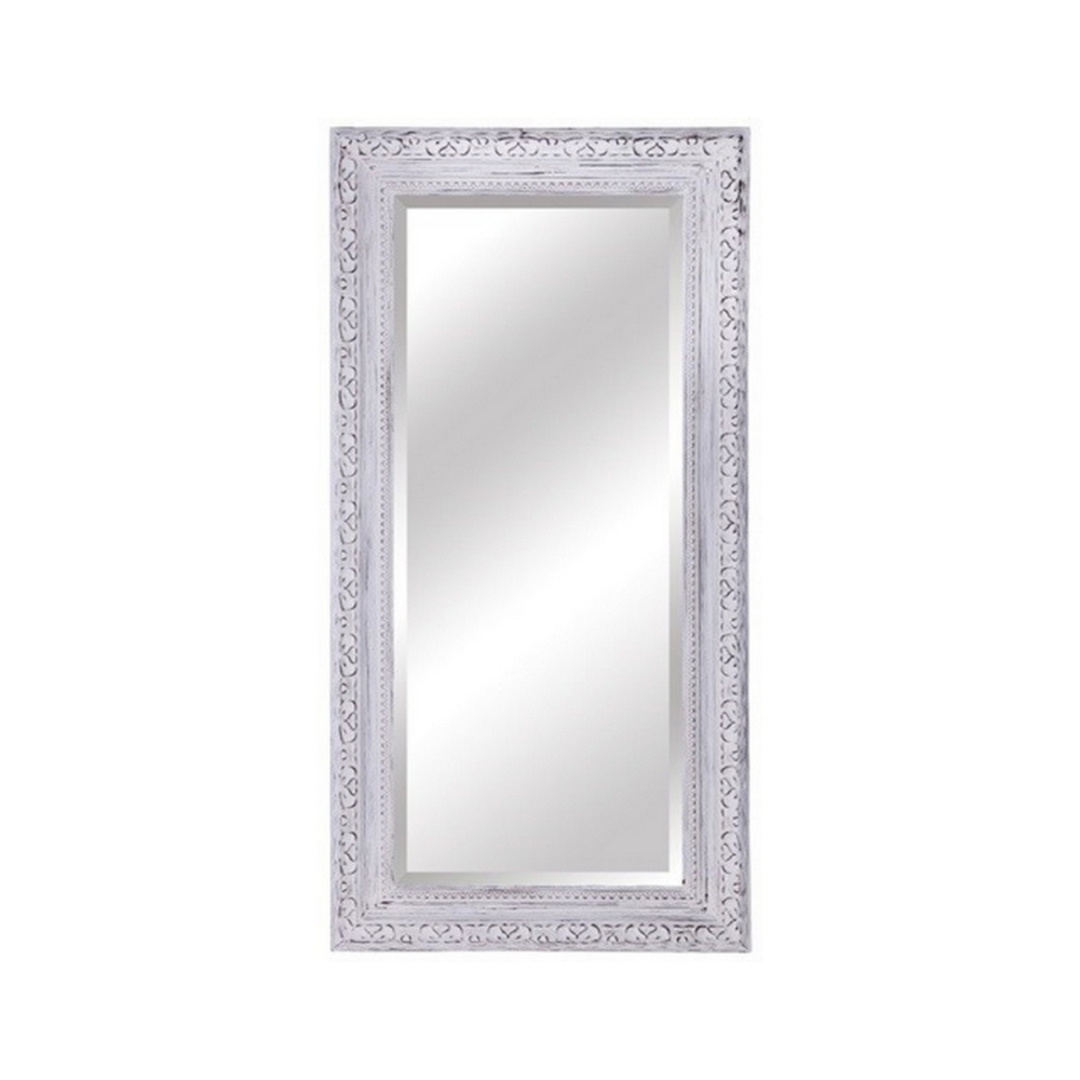 Antique Ornate Bevelled Mirror Medium 150cm image 0